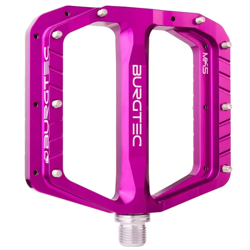 Burgtec Penthouse MK5 Plattform Pedal - Stahlachse - Purple rain Top-Angebot