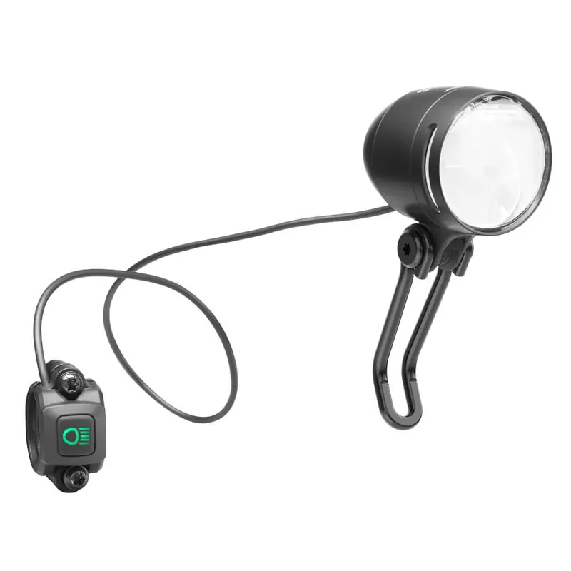 Nur Für Kurze Zeit Busch + Müller LUMOTEC IQ-XS E Highbeam Frontleuchte für E-Bikes - 167HRU65-0B - schwarz