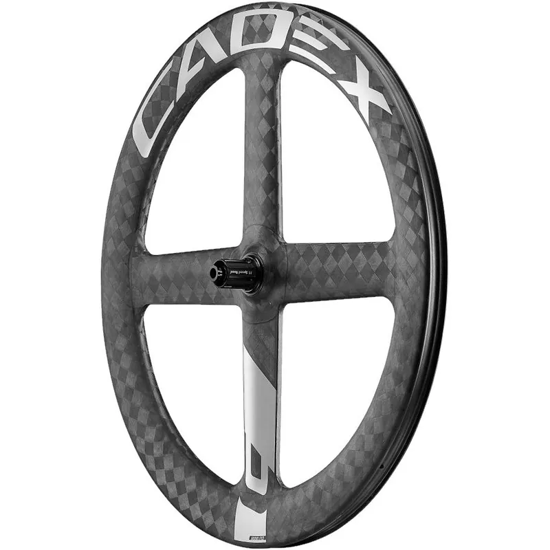CADEX 4 Spoke Disc Hinterrad - 28" Carbon Hookless Centerlock - 12x142mm - Shimano HG Highlight