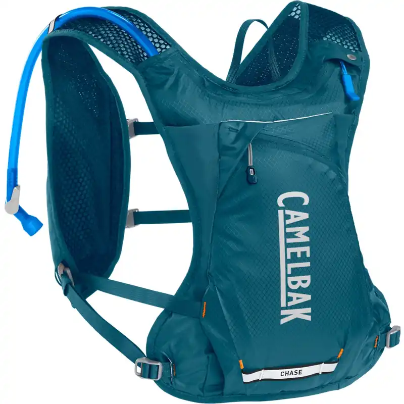 Nur Heute CamelBak Chase Race 4L Trinkweste + 1,5L Crux Trinkblase - moroccan blue