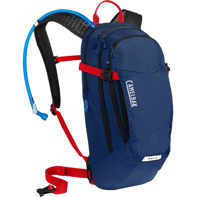 Markenware CamelBak M.U.L.E. 12L Trinkrucksack + 3L Crux Reservoir - deep sea