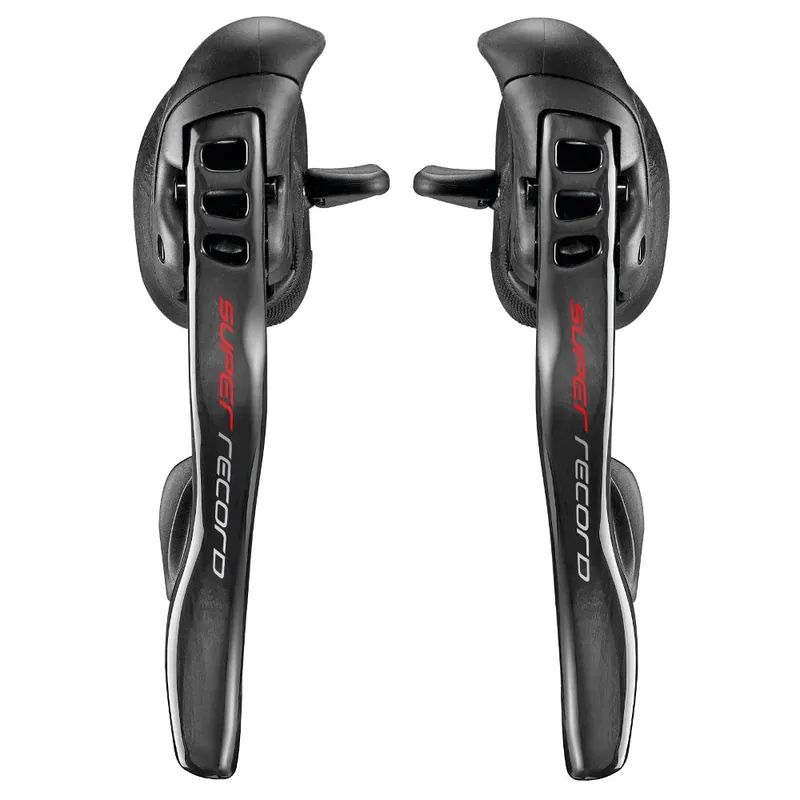 Preisknaller Campagnolo Super Record Ultra Shift Ergopower 2x12-fach - schwarz