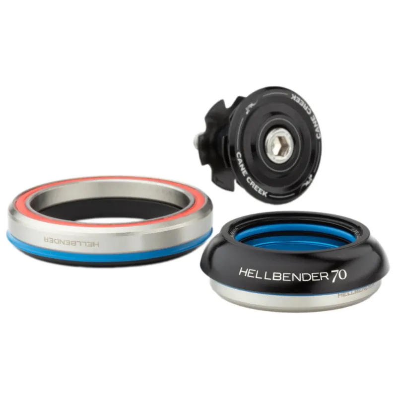 Cane Creek Hellbender 70 Mid-Range Steuersatz - Tapered - IS42/28.6 IS52/40 - schwarz Expressversand