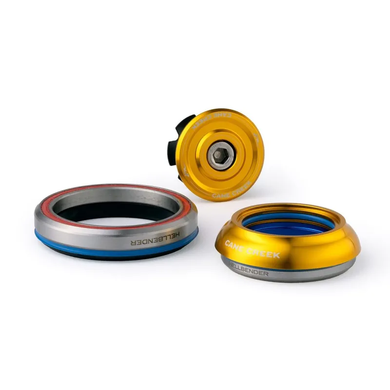 Cane Creek Hellbender 70 Mid-Range Steuersatz - Tapered - IS41/28.6 IS52/40 - gold Sichere Zahlung