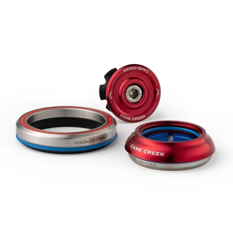 Cane Creek Hellbender 70 Mid-Range Steuersatz - Tapered - IS42/28.6 IS52/40 - rot Schneller Versand