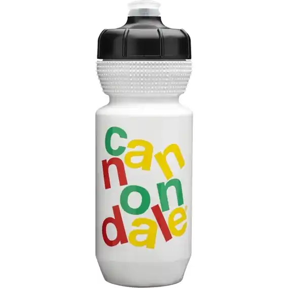 Markenprodukt Cannondale Gripper Stacked Trinkflasche 600ml - weiß