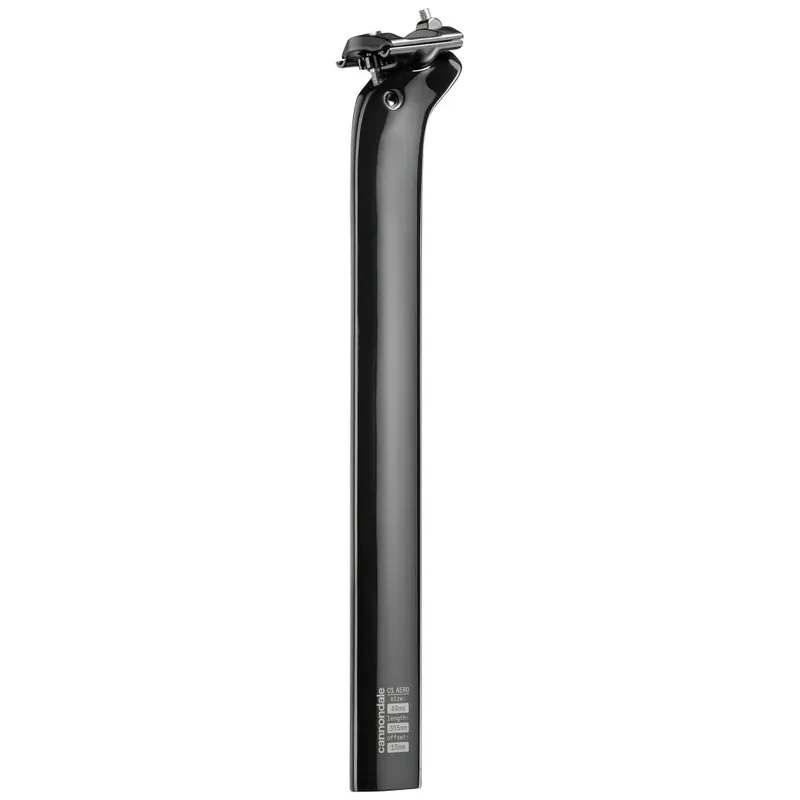 Cannondale C1 Aero 40 V2 Carbon Ti Sattelstütze 365mm - 15mm Setback - schwarz Wochenendangebot