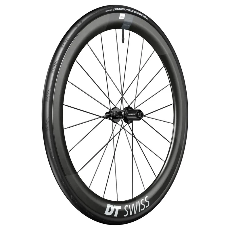 Solange Der Vorrat Reicht DT Swiss Continental WTS Laufradsystem - ARC 1400 DICUT 50 Hinterrad + GP 5000 S Faltreifen - 28" 12x142mm - HG-L / XDR