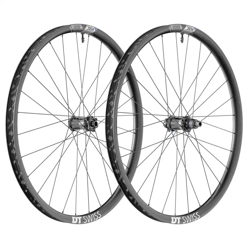 Beliebt DT Swiss HXC 1501 SPLINE ONE Laufradsatz - 27.5" Carbon 30mm Hookless 6-Loch - 15x110mm Boost 12x148mm Boost