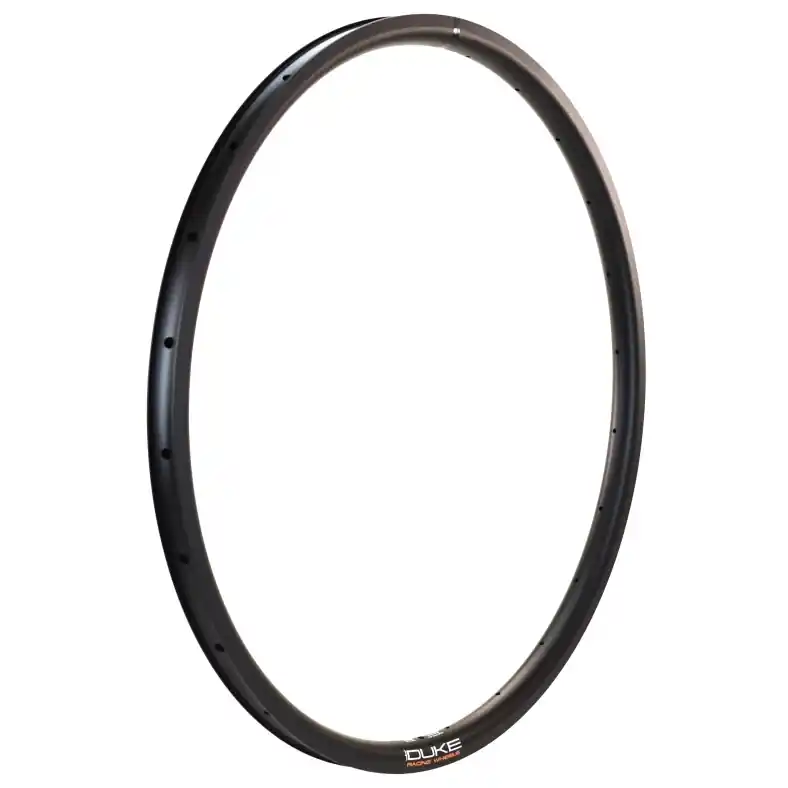 DUKE World Runner X 25 Felge - 28" Clincher Disc - 28 Loch black satin Finale Aktion