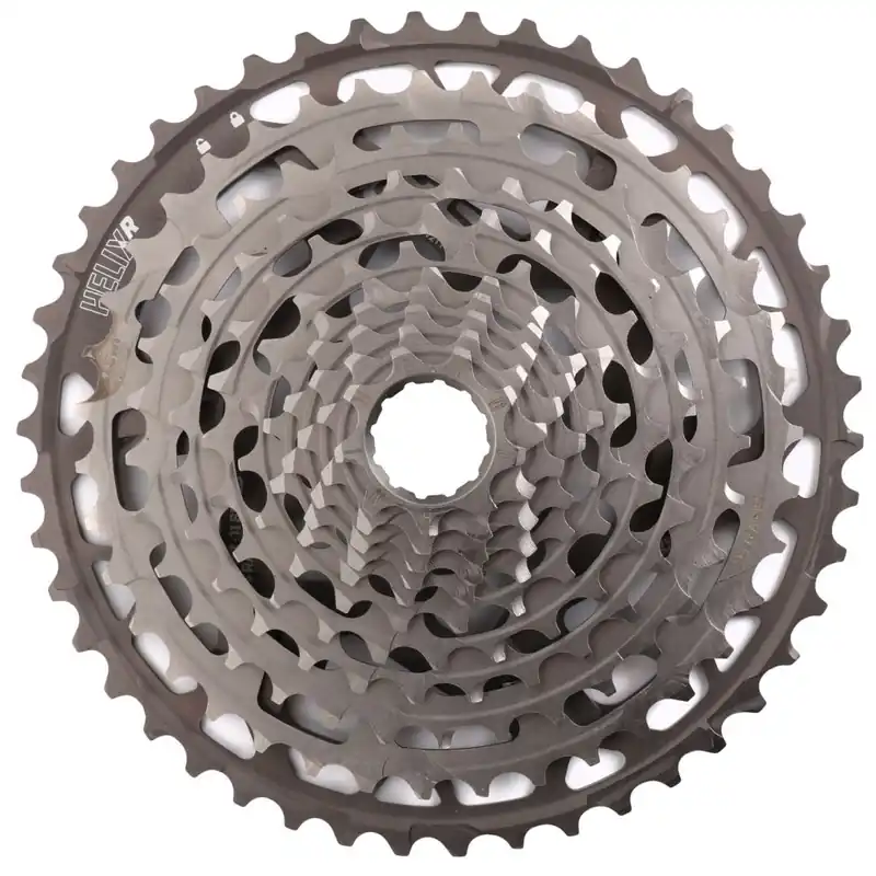 Finale Aktion e*thirteen Helix R 11-fach Kassette für SRAM XD Freilaufkörper - 9-46 Zähne - nickel grey - FW2URA-113