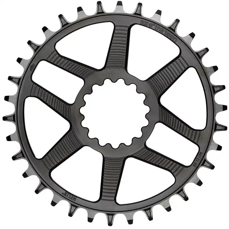Markenware e*thirteen Helix R Direct Mount Kettenblatt 11/12-Gang Boost/SuperBoost - schwarz