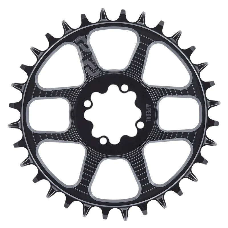e*thirteen Helix Race - Direct Mount Kettenblatt - 8-Bolt 3mm Offset - schwarz Sonderaktion