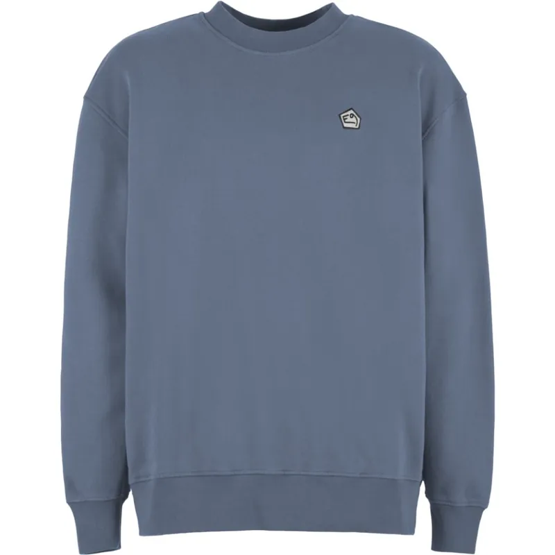 E9 Turtle Sweatshirt Herren - Steel Blue/Sapiens Günstig