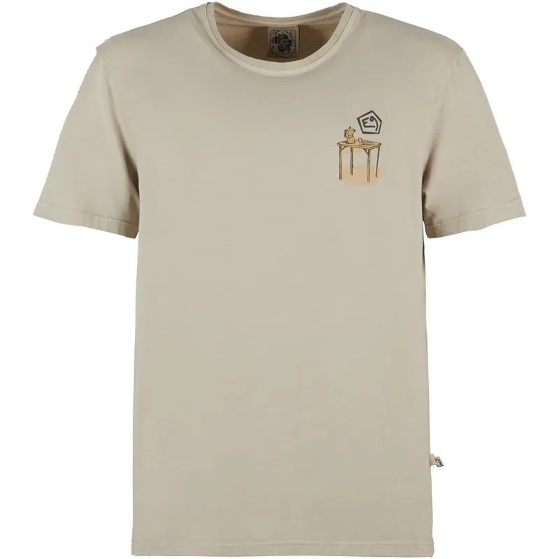 Neuheit E9 Table T-Shirt Herren - Oat