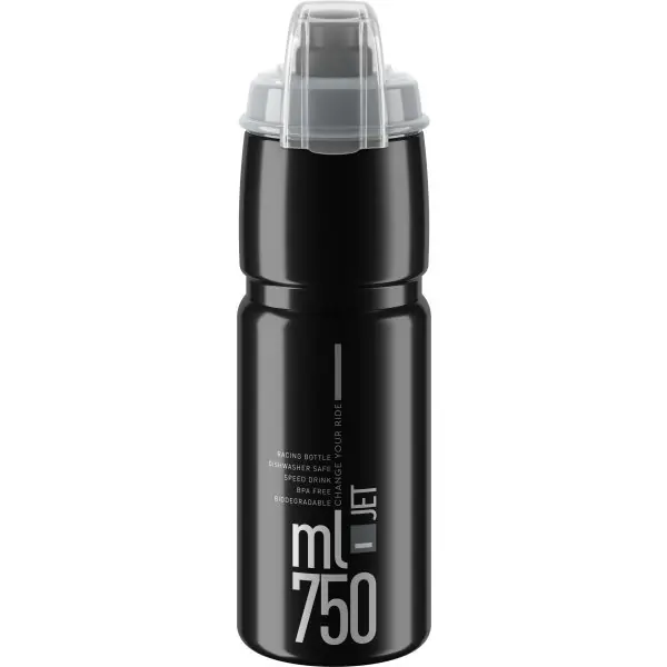 Elite Jet Plus Trinkflasche 750ml - schwarz/grau Top-Angebot
