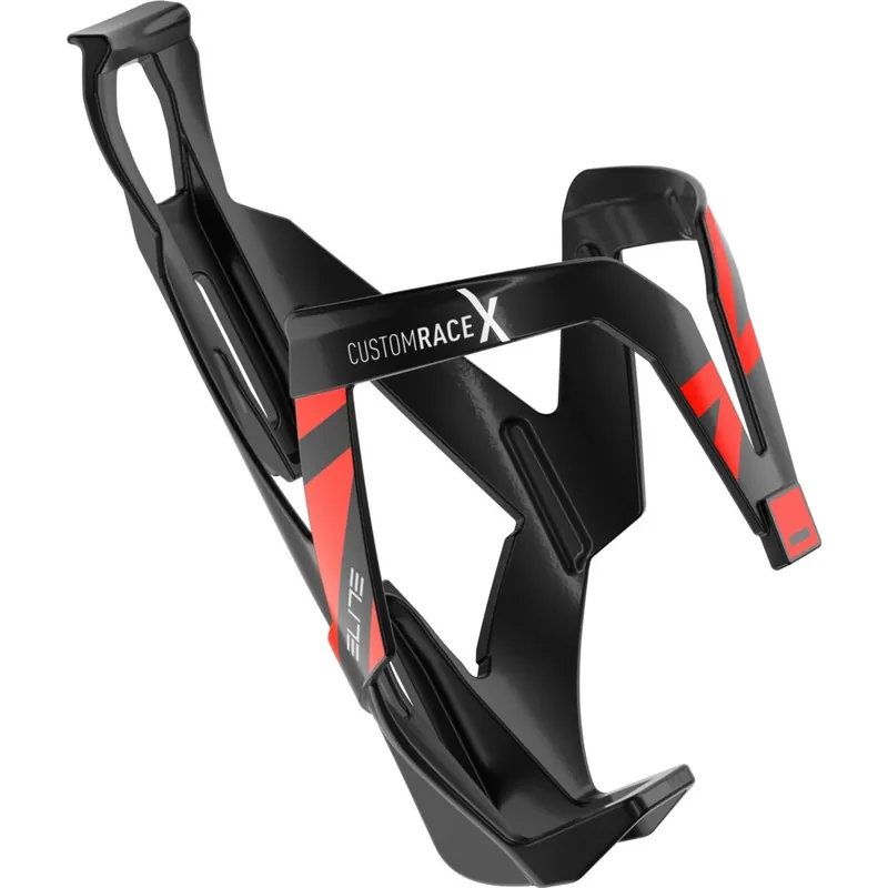 Elite Custom Race X Flaschenhalter - black/red glossy Jetzt Kaufen