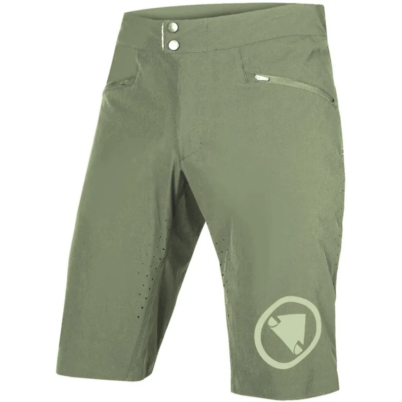 Endura SingleTrack Lite Shorts Herren - Short Fit - loch green Top-Preis