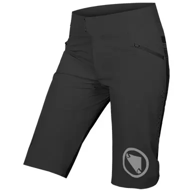 Endura SingleTrack Lite Shorts Damen - Short - schwarz Highlight