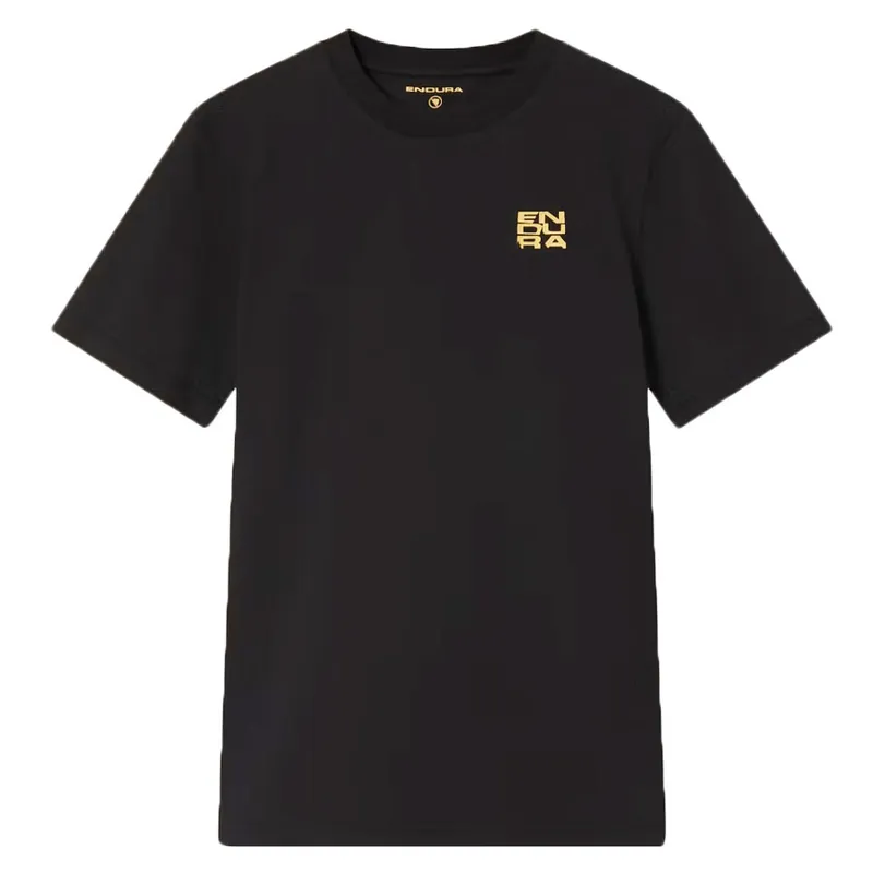 Endura Ltd Graphic T-Shirt Herren - Stack Logo - schwarz Beliebt