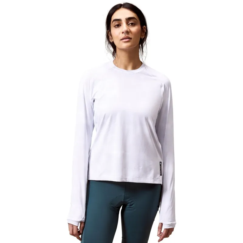 Endura AllTrack Roam Tech Langarmshirt Damen - white Preisknaller