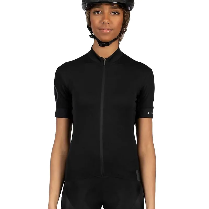 Geprüft Endura FS260 Kurzarmtrikot Damen - schwarz