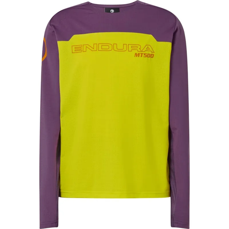Endura MT500 Burner Langarmtrikot Kinder - end citrus Online Kaufen