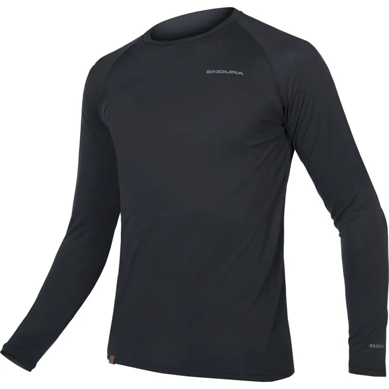 Bestseller Endura BaaBaa Blend Langarm Baselayer Herren - grau