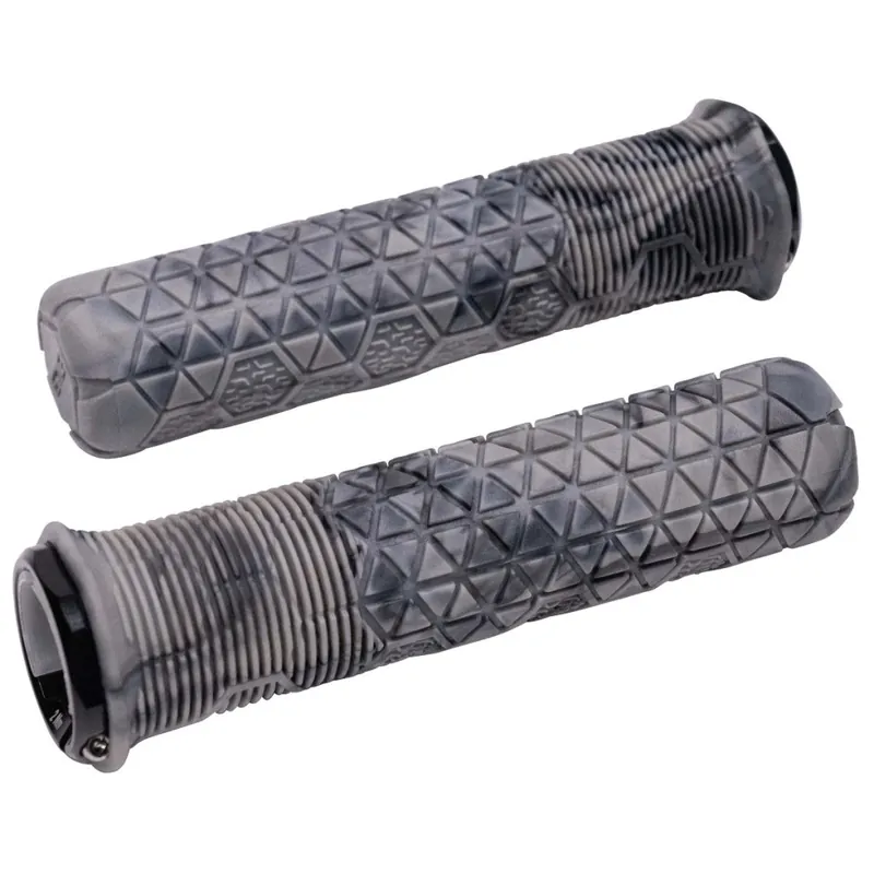 Aktuell ENVE Fractal Lock-On Trail Lenkergriffe - 34.5mm - gray swirl