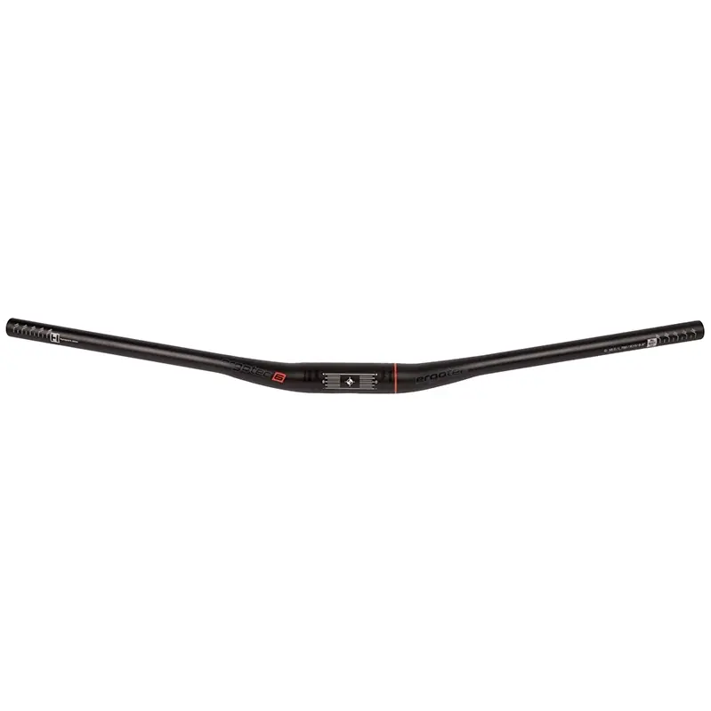 Ergotec Low Riser Ray 35.0 MTB-Lenker - Safety Level 6 - matt black Echt