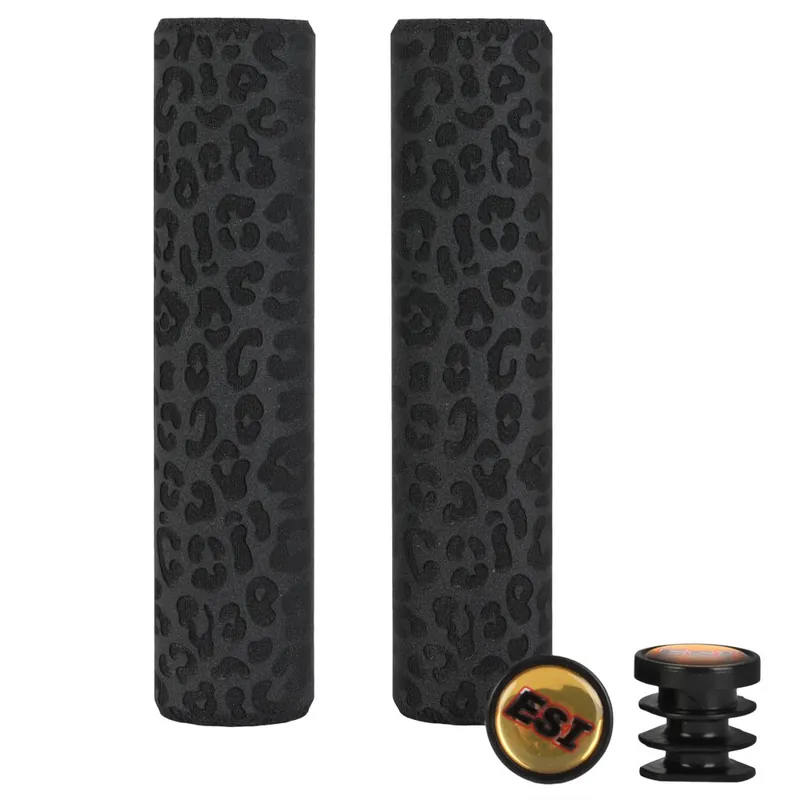 Jetzt Kaufen ESI Grips Racer‘s Edge Lenkergriffe - Signature Series - Leopard Black