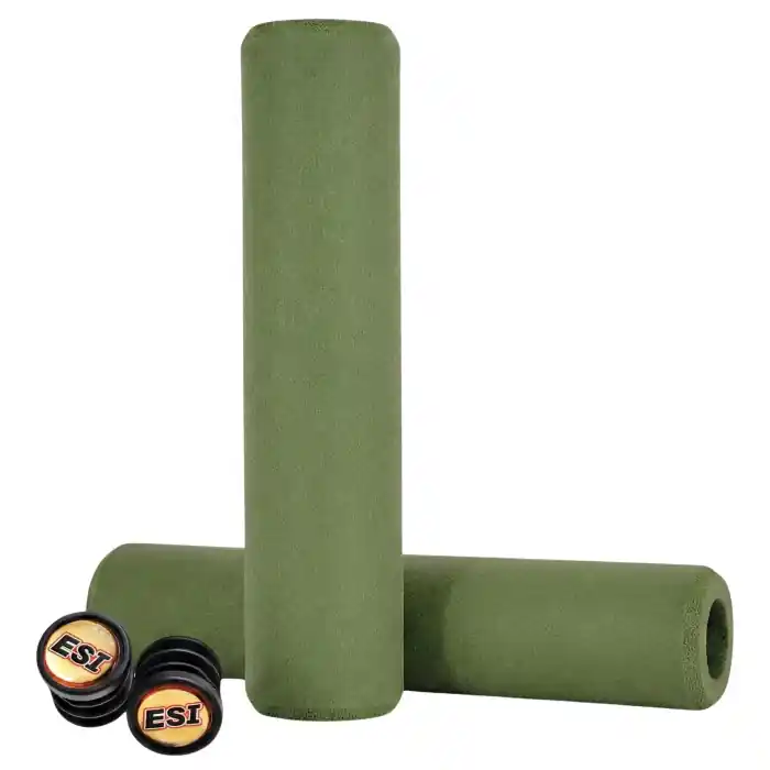Garantierte Lieferung ESI Grips Chunky Lenkergriffe - Forest Green