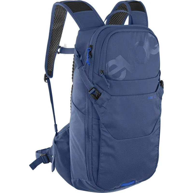Letzte Chance EVOC Ride 12 Rucksack + 2L Trinkblase - Denim