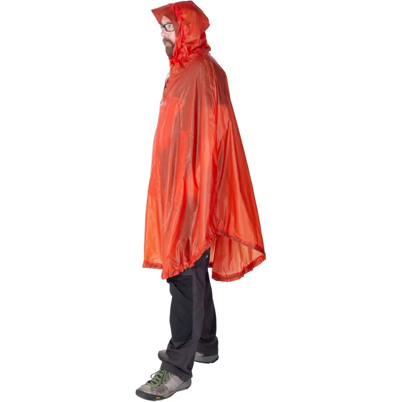 Exped Bike + Hike Poncho UL - dark lava Must-Have