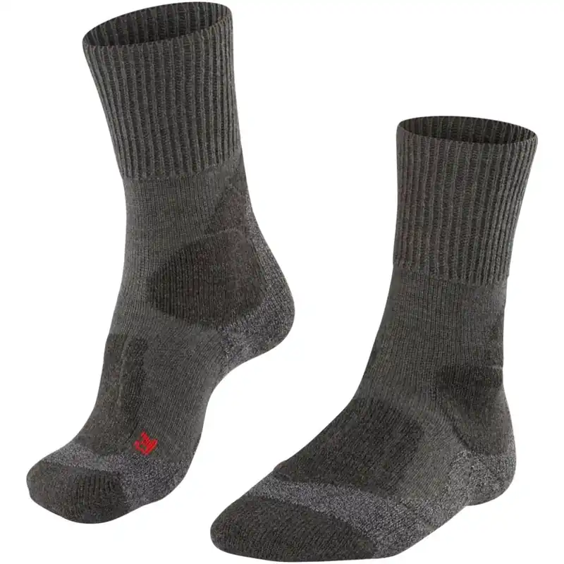 Sichere Zahlung Falke TK1 Adventure Trekkingsocken Damen - asphalt melange 3180