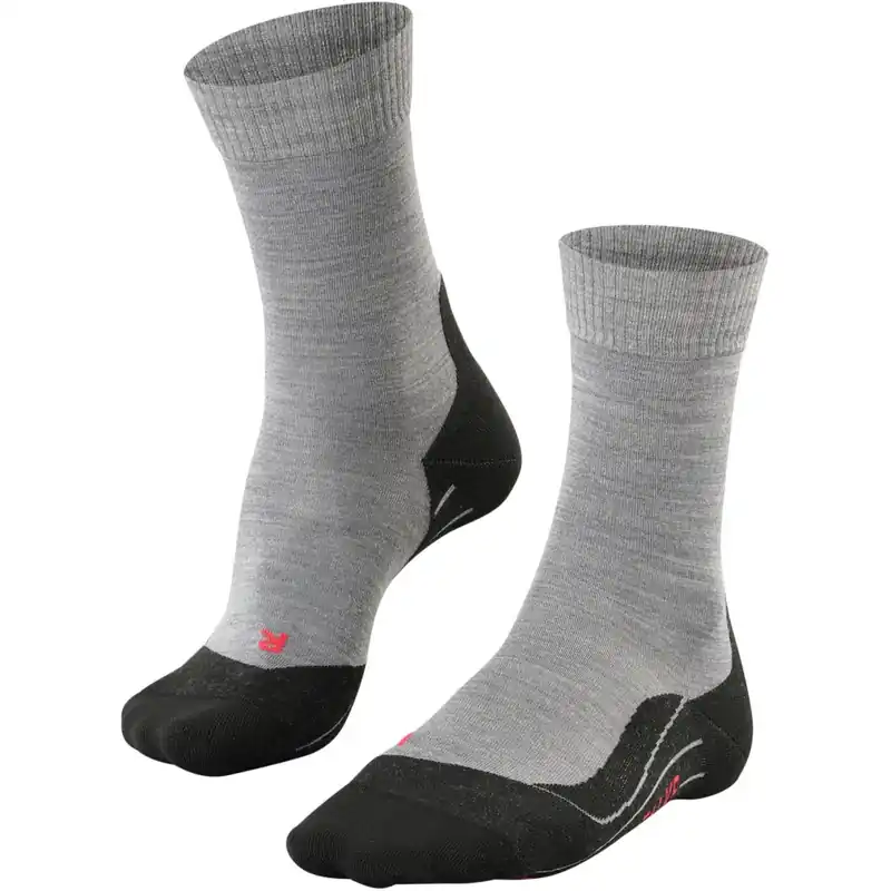 Schnäppchen Falke TK5 Wander Trekkingsocken Herren - light grey 3403