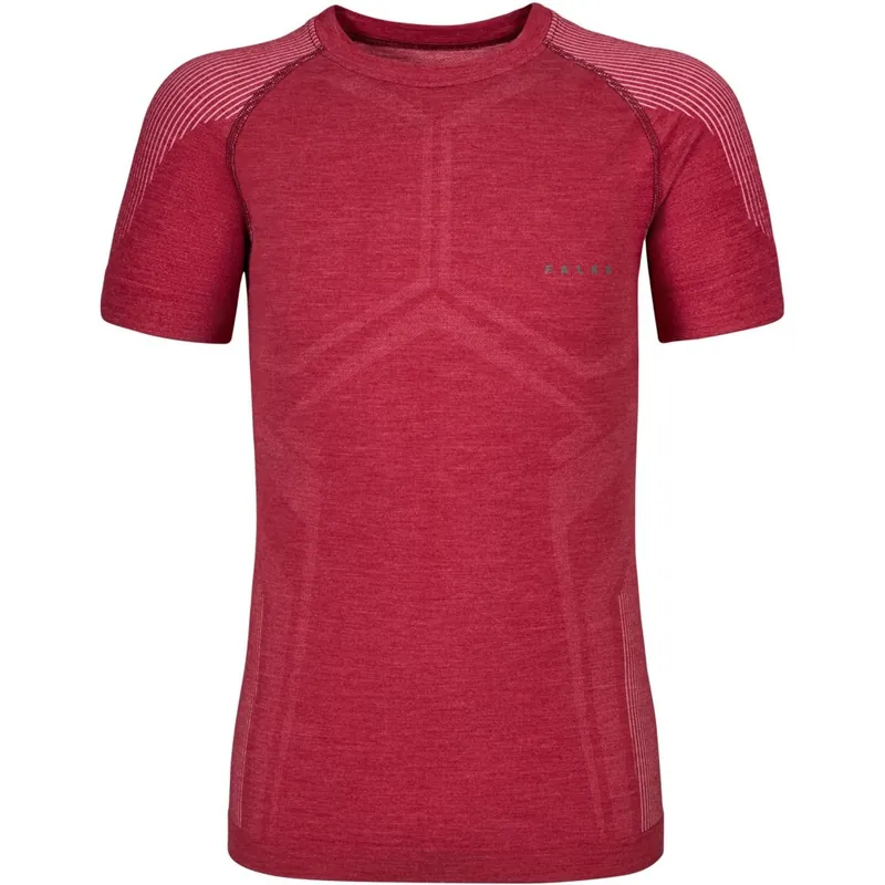 Falke Wool-Tech Light Kurzarmshirt Herren - ruby 8830 Top-Seller