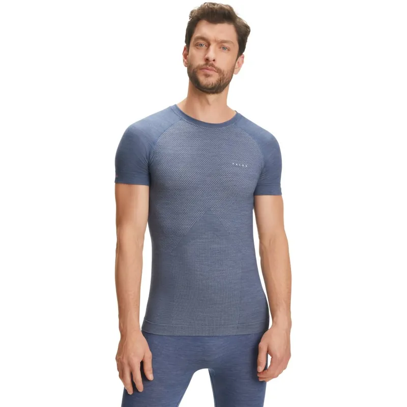 Falke Wool-Tech Light Kurzarmshirt Herren - 33230 - capitain 6751 Sichere Zahlung
