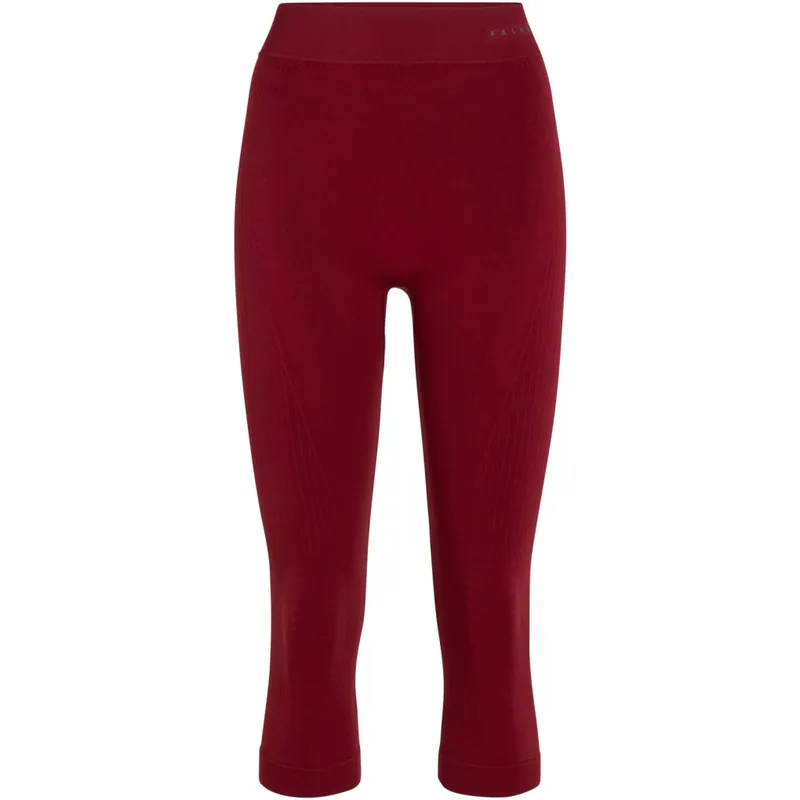 Saisonangebot Falke Maximum Warm 3/4 Tights Damen - merlot 8117