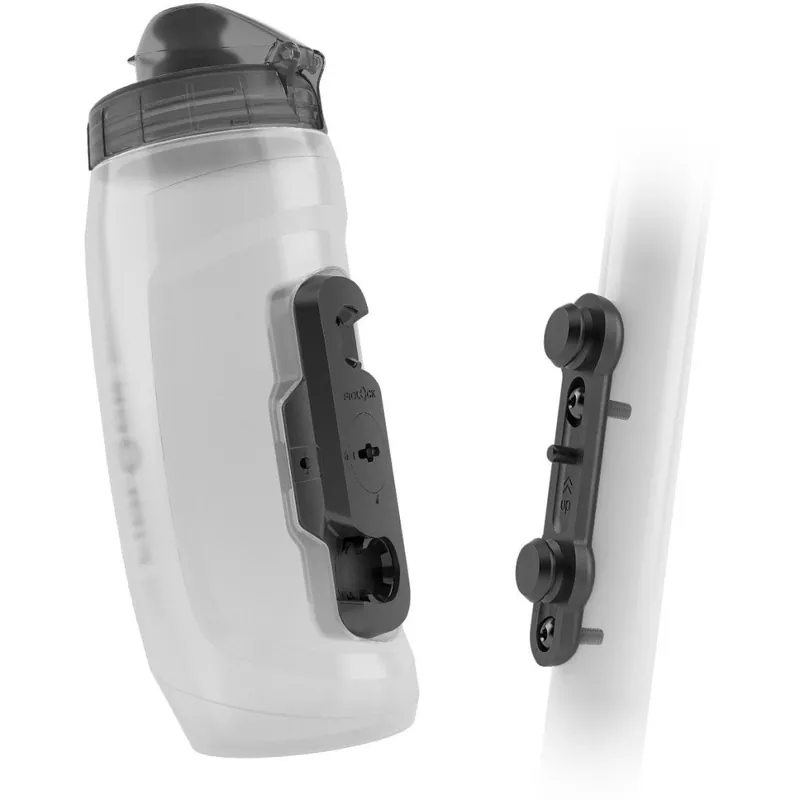 Fidlock Bottle Twist Set Trinkflasche 590ml + Bike Base Halterung - clear Bestpreis