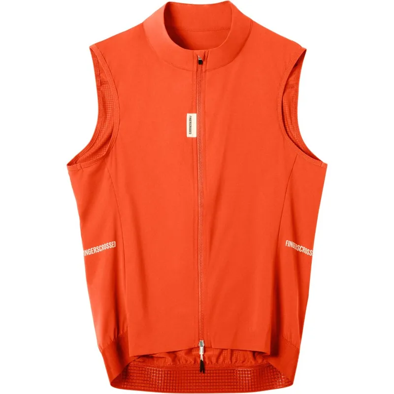 Sofort Bestellen FINGERSCROSSED Road Windweste Herren - Poppy Red