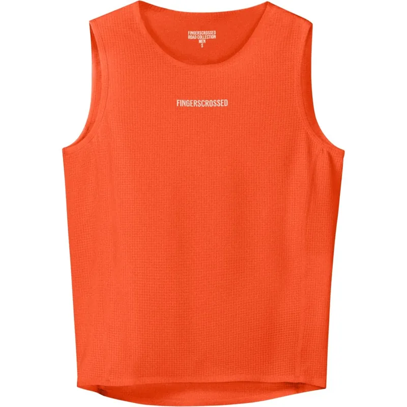 FINGERSCROSSED Road Ärmelloses Unterhemd Herren - Poppy Red Billig