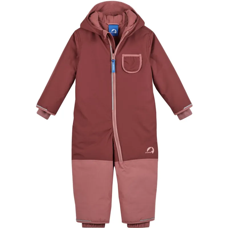 Finkid PIKKU WINTER SPORT Winteroverall Kinder - cranberry/cedar Günstig