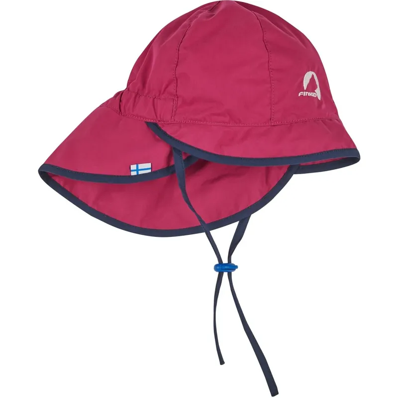 Finkid HELLE Sonnenhut Kinder - raspberry/navy Neue Ware