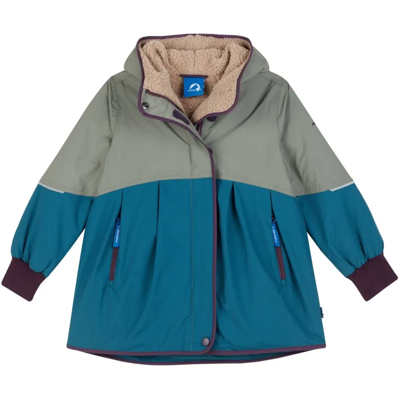 Finkid AINA MUKKA Winterjacke Mädchen - vetiver/plum Top-Preis