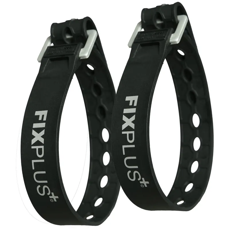 Finale Aktion FixPlus Strap Gummizurrband 23cm - 2 Stück - schwarz