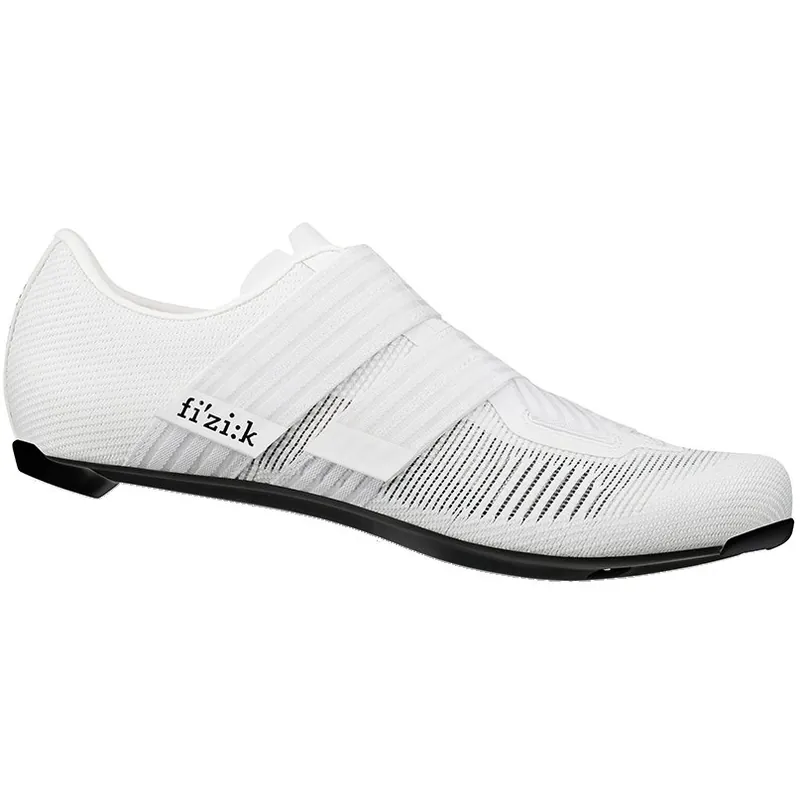 Highlight Fizik Vento Powerstrap Aeroweave Carbon Rennradschuhe Unisex - weiß/weiß