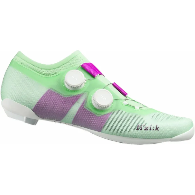 Fizik Vento Vega Carbon Rennradschuhe - mint green/purple Neu