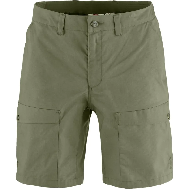 Fjällräven Abisko Hybrid Trail Shorts Herren - laurel green Markenware