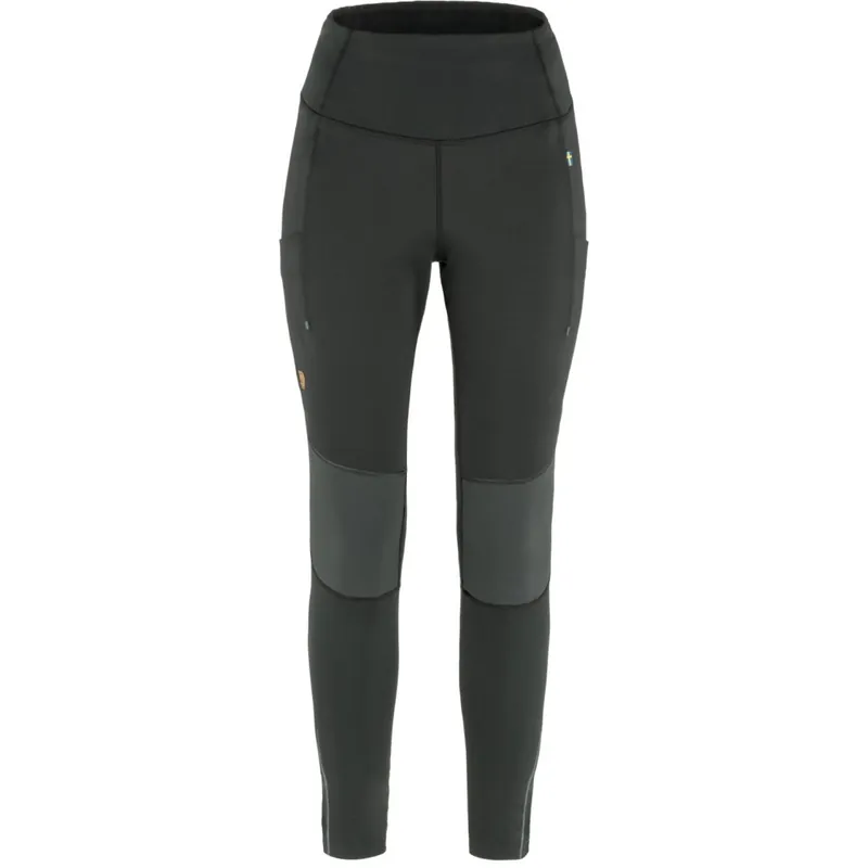 Fjällräven Abisko Värm Trekking Tights Damen - black/iron grey Expressversand